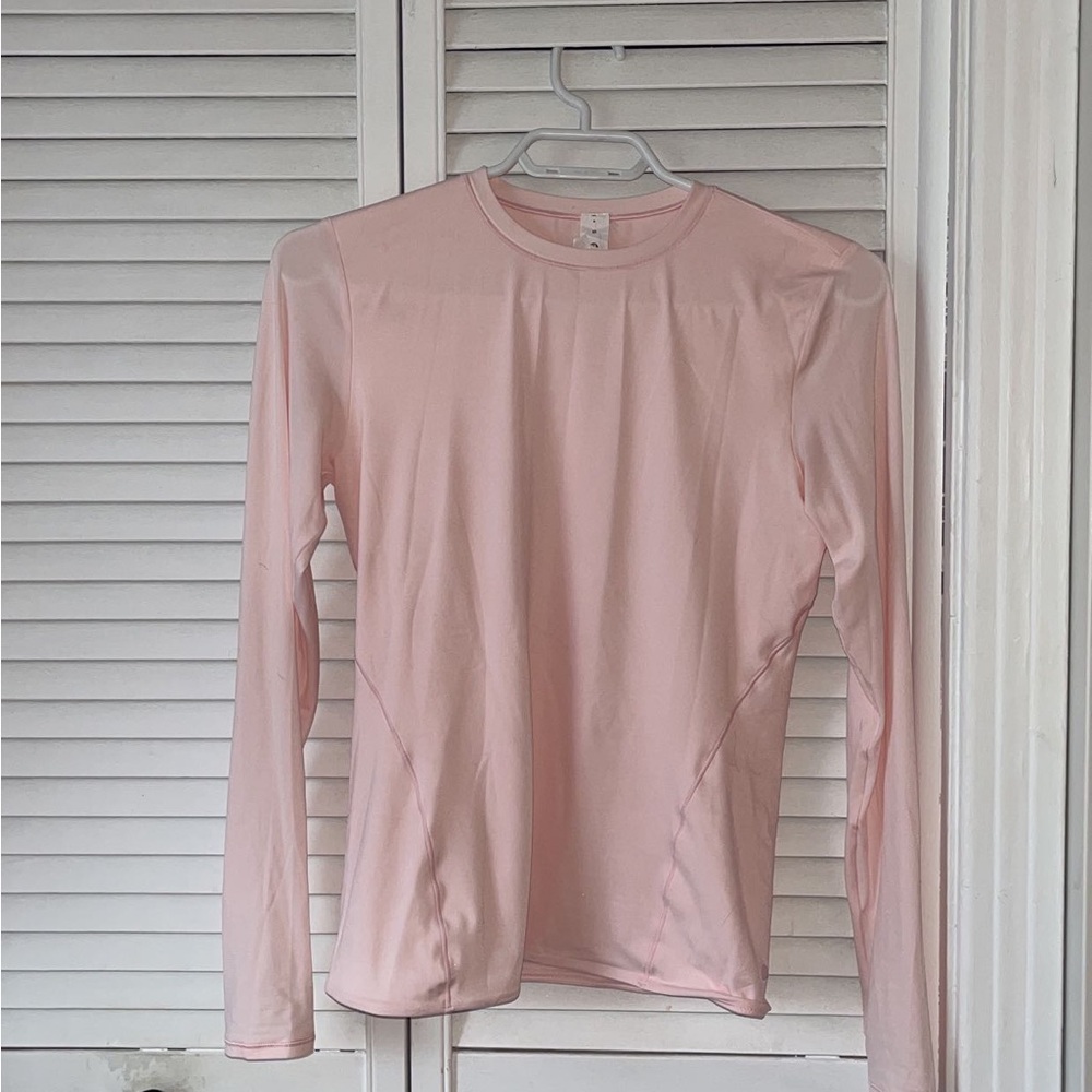 lululemon Casual Wundermost Ultra-Soft Nulu Crewneck Long-Sleeve Shirt -Medium